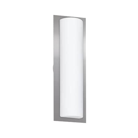 Besa Lighting Barclay 18 Outdoor Sconce, Opal Matte, White Finish, 2x40W Incandescent 2NW-BARC18-SL